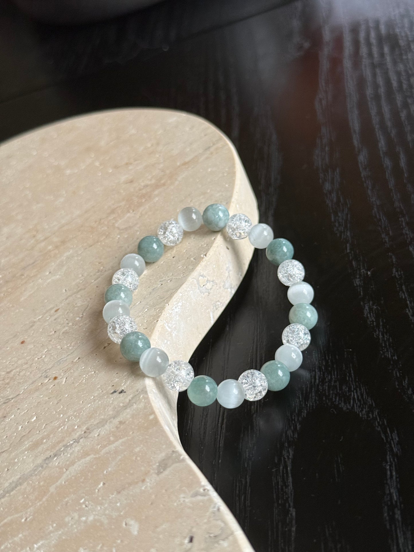 Jade og katteøyne - inluma