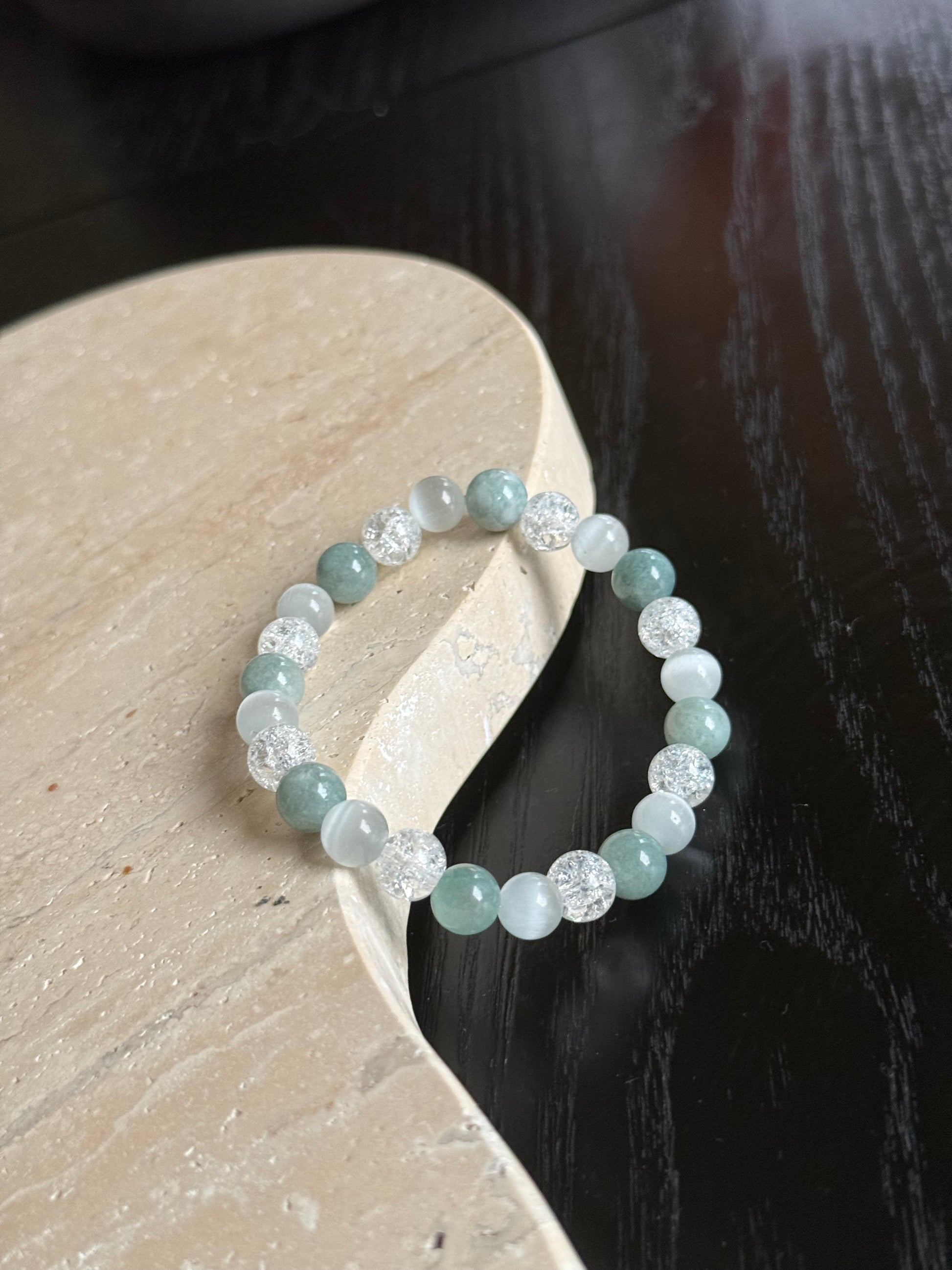 Jade og katteøyne - inluma