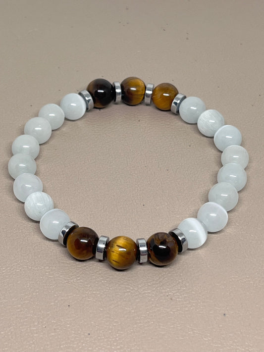 Armbånd Katte- og tigerøyne