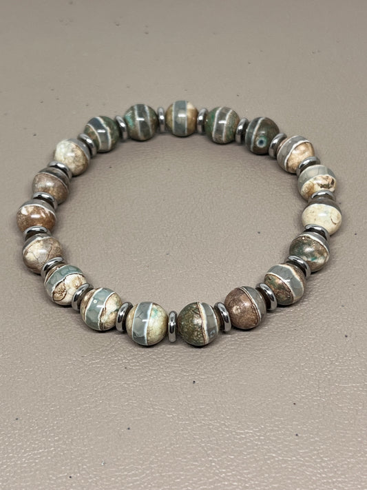 Tibetansk DZI perler