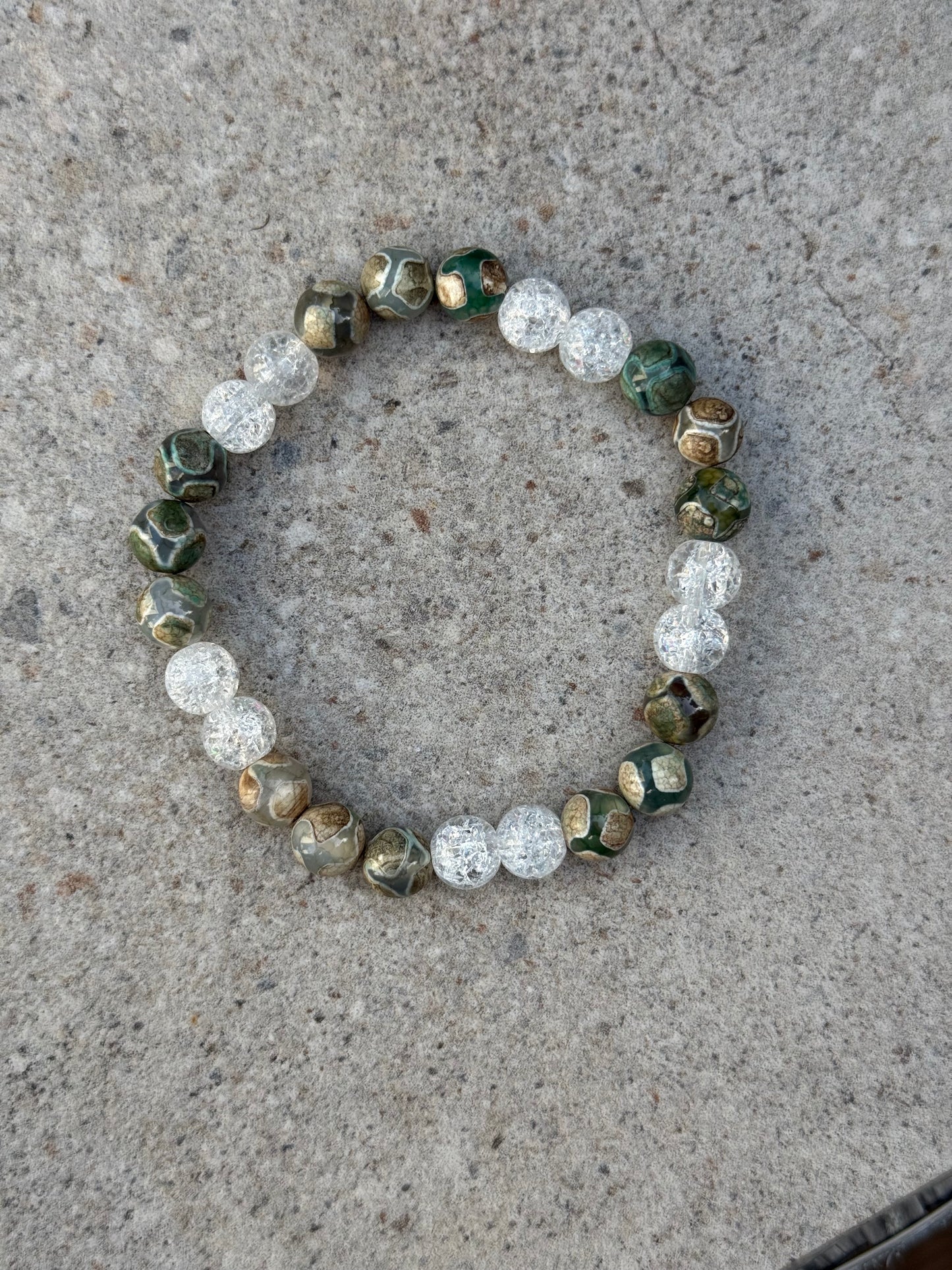 Tibetansk DZI - inluma