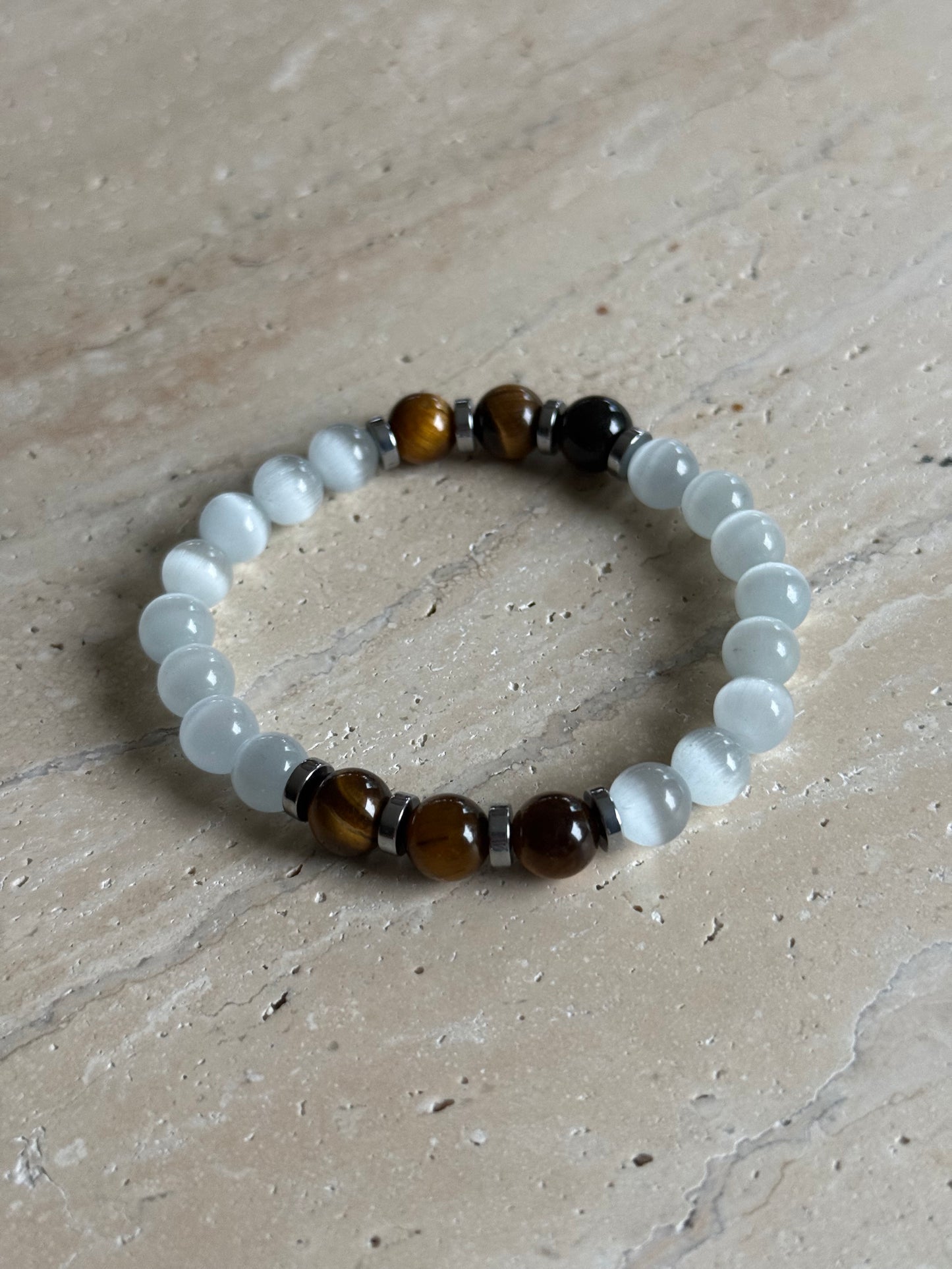 Armbånd Katte- og tigerøyne - inluma