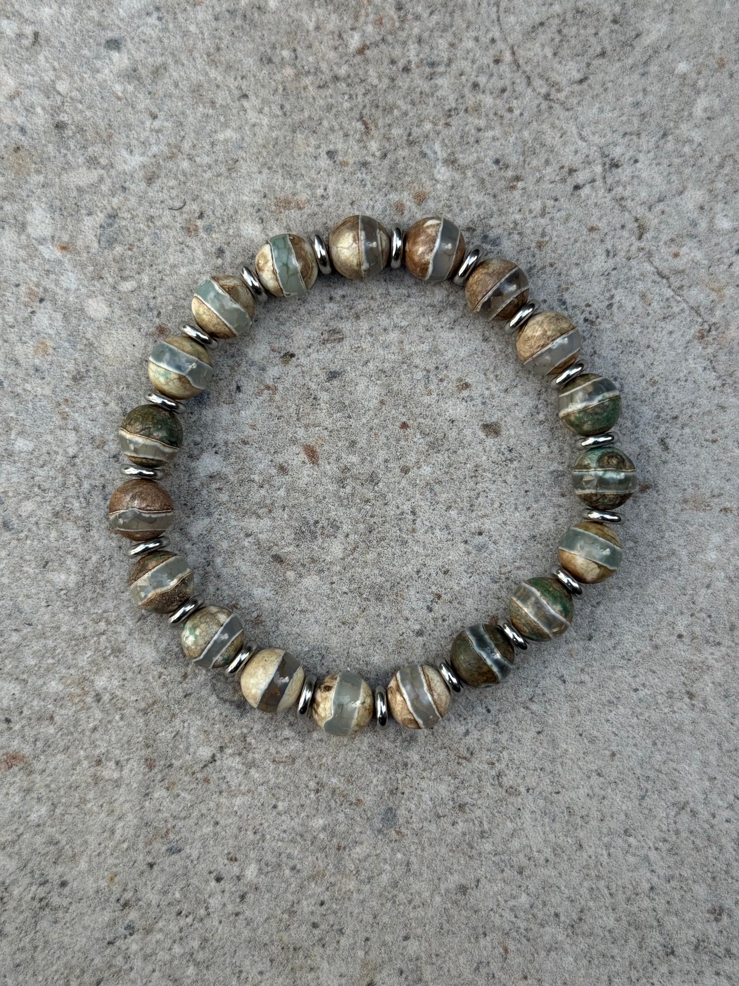 Tibetansk DZI perler - inluma