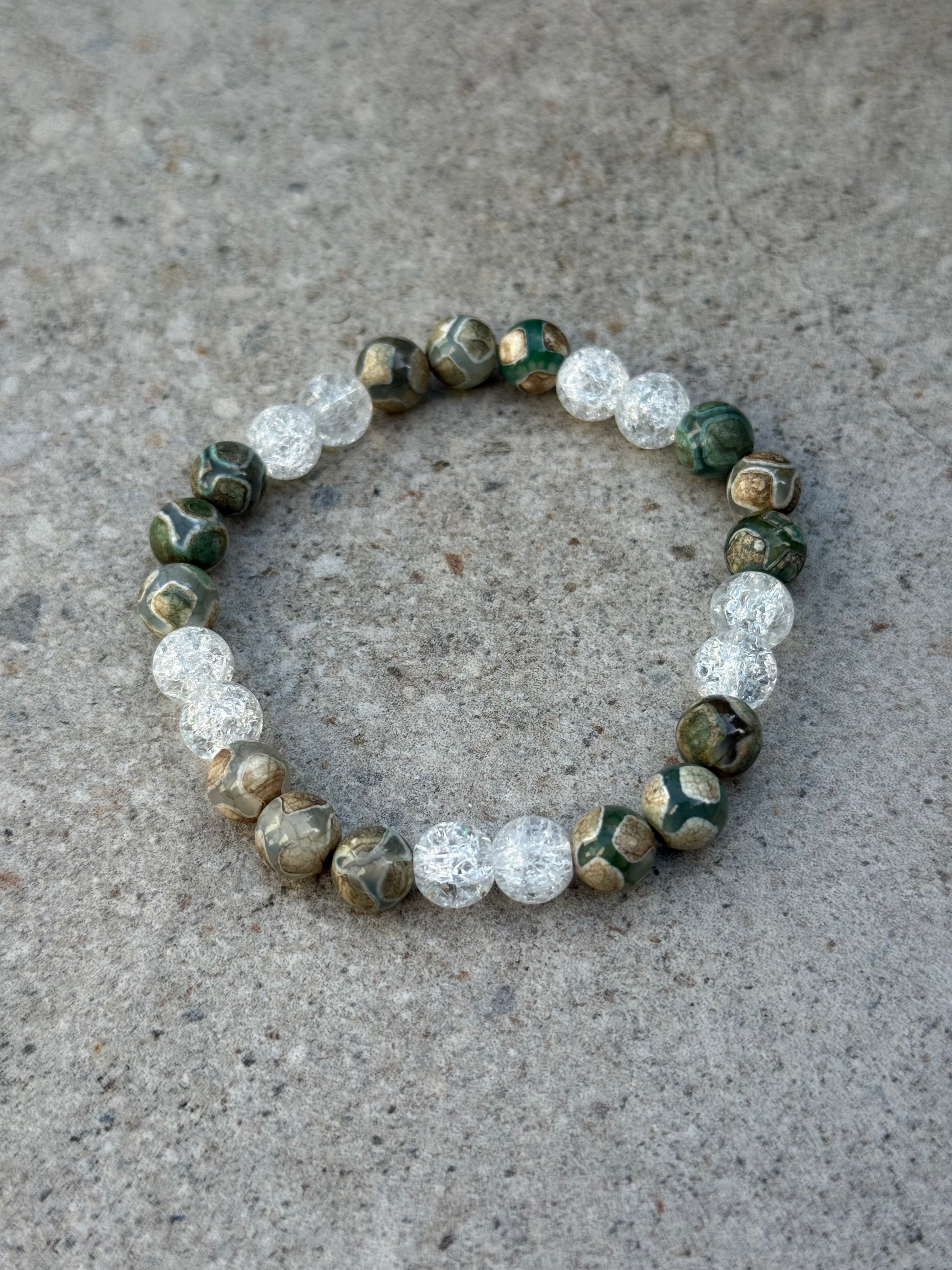 Tibetansk DZI - inluma