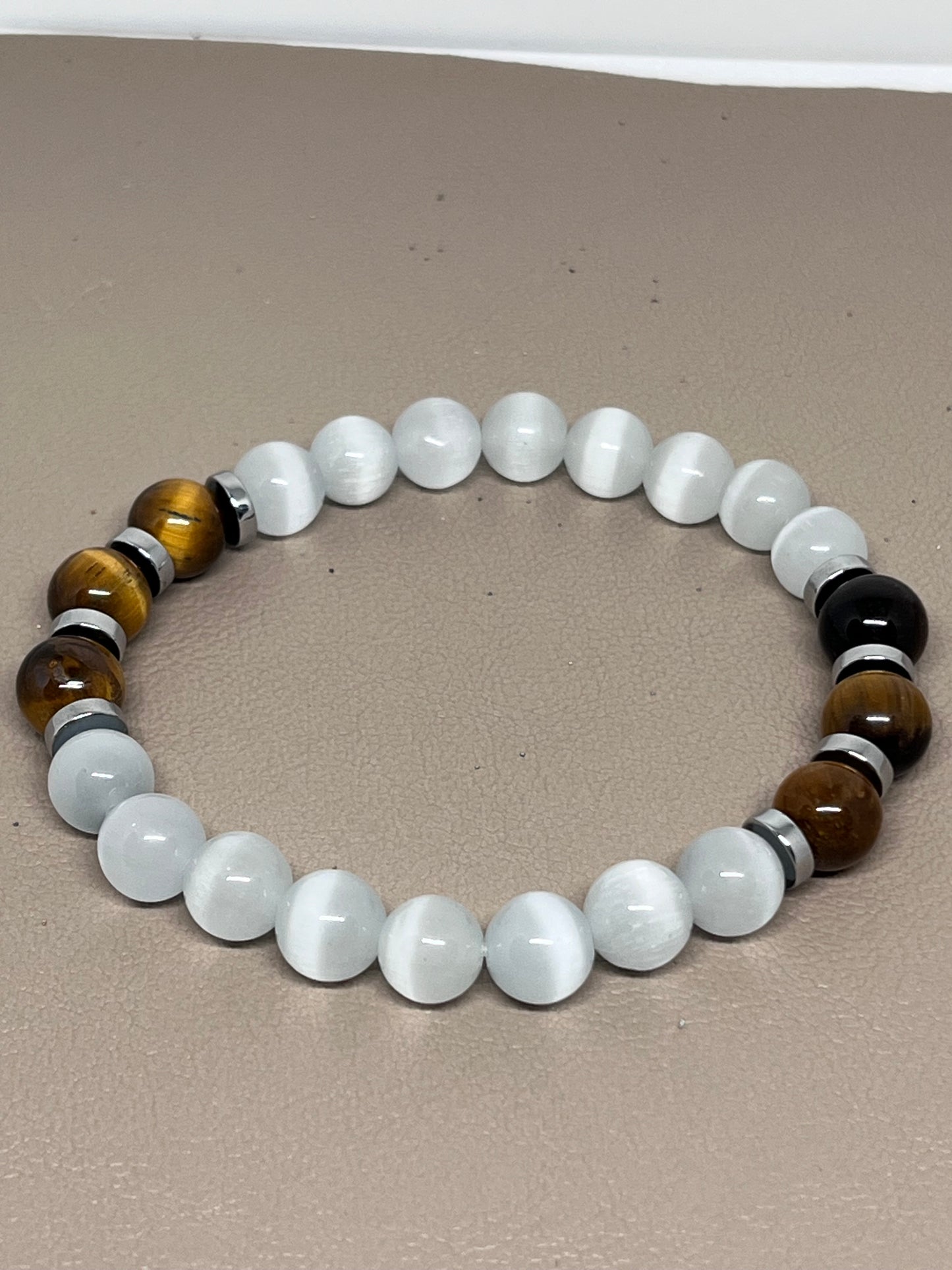 Armbånd Katte- og tigerøyne