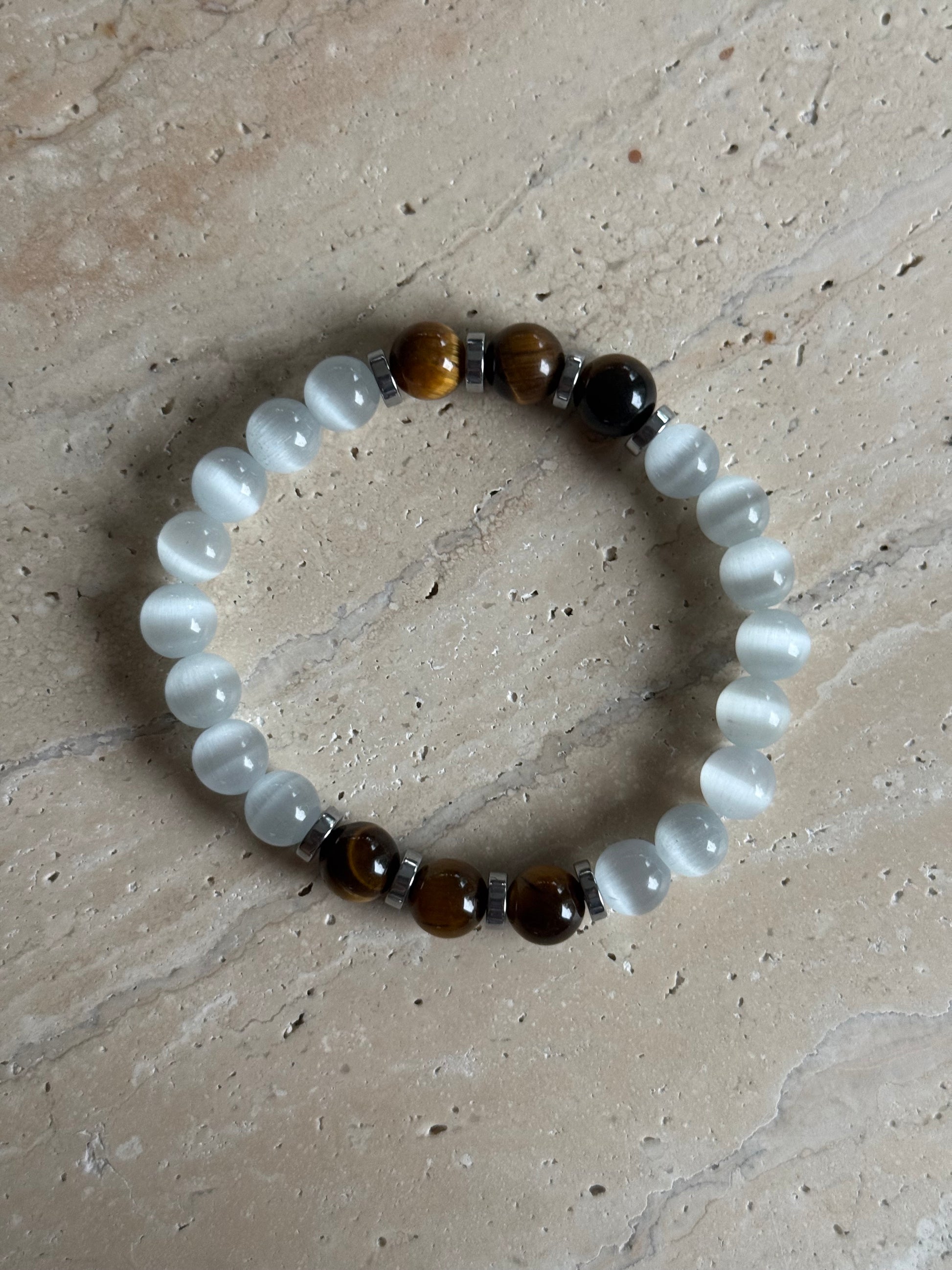 Armbånd Katte- og tigerøyne - inluma