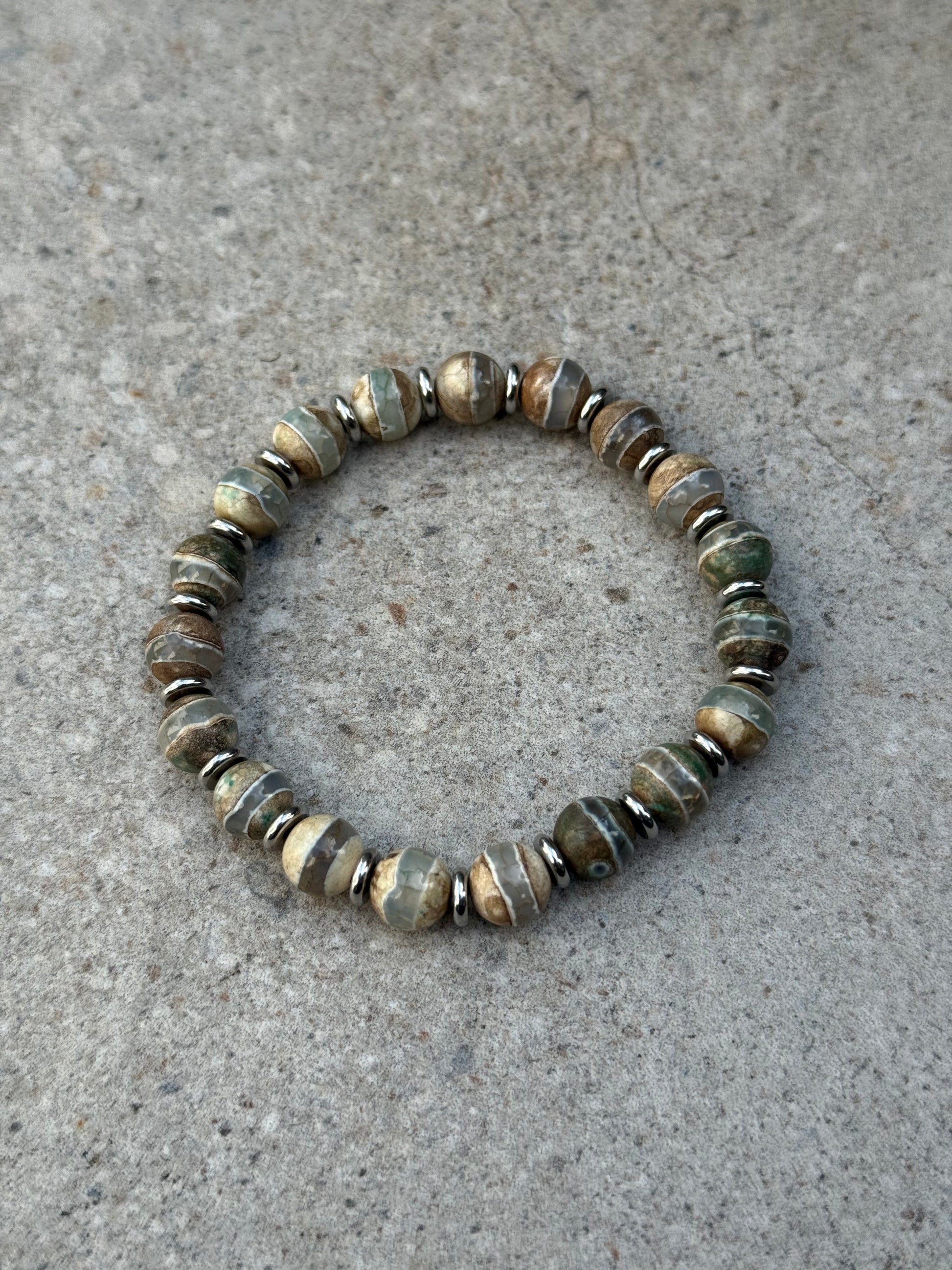 Tibetansk DZI perler - inluma