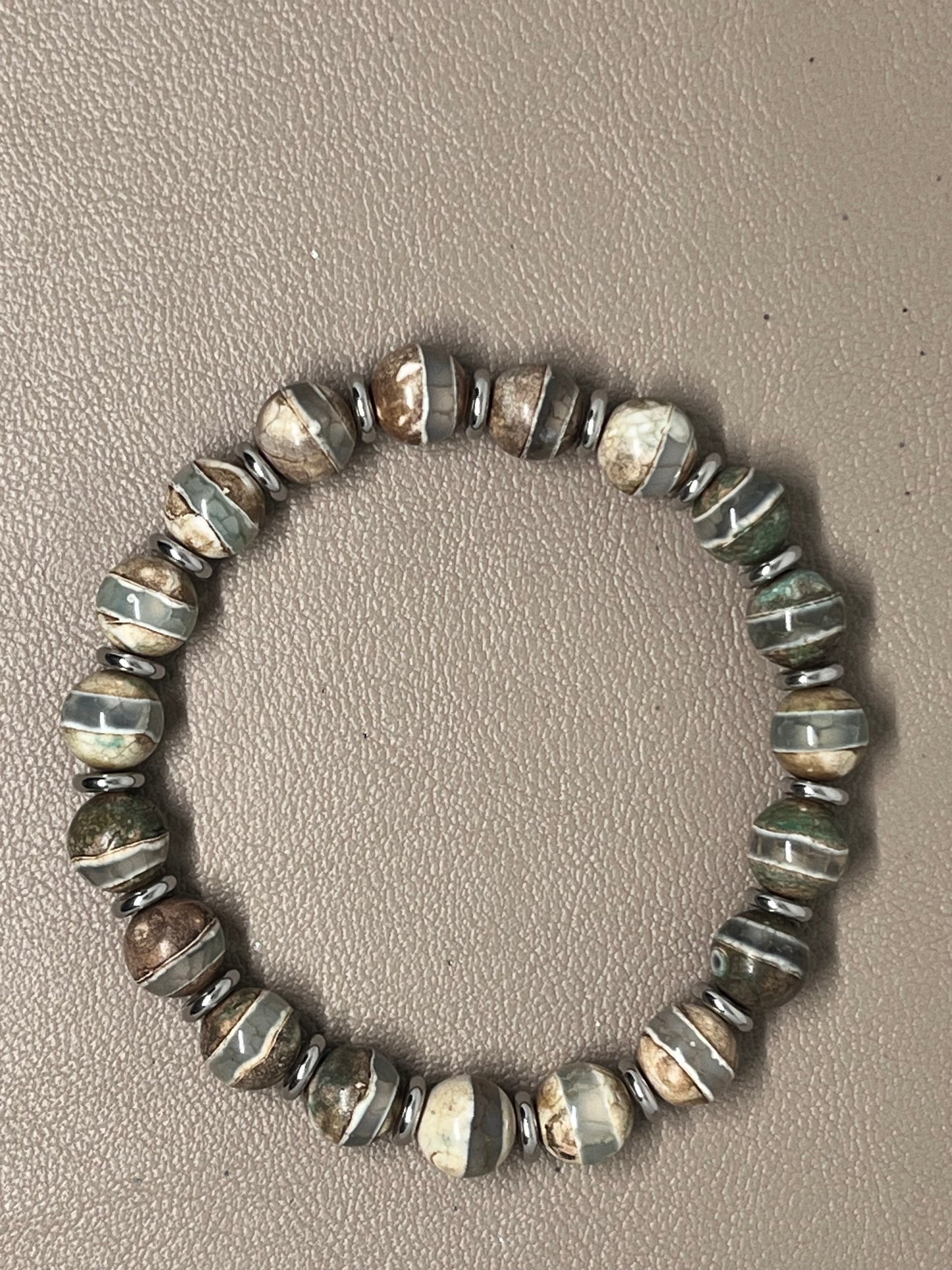 Tibetansk DZI perler