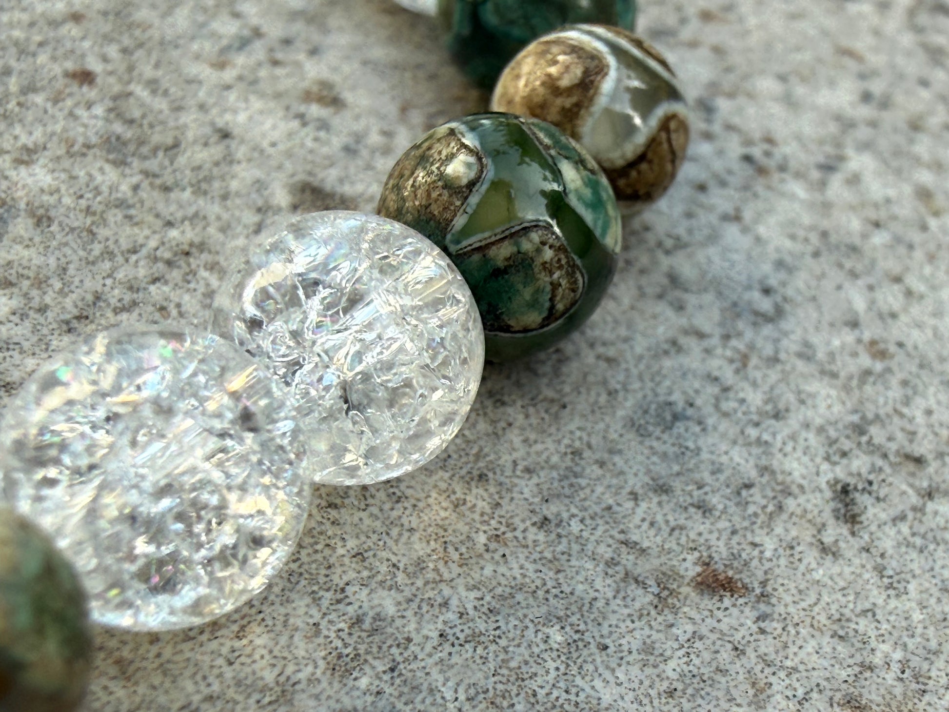 Tibetansk DZI - inluma