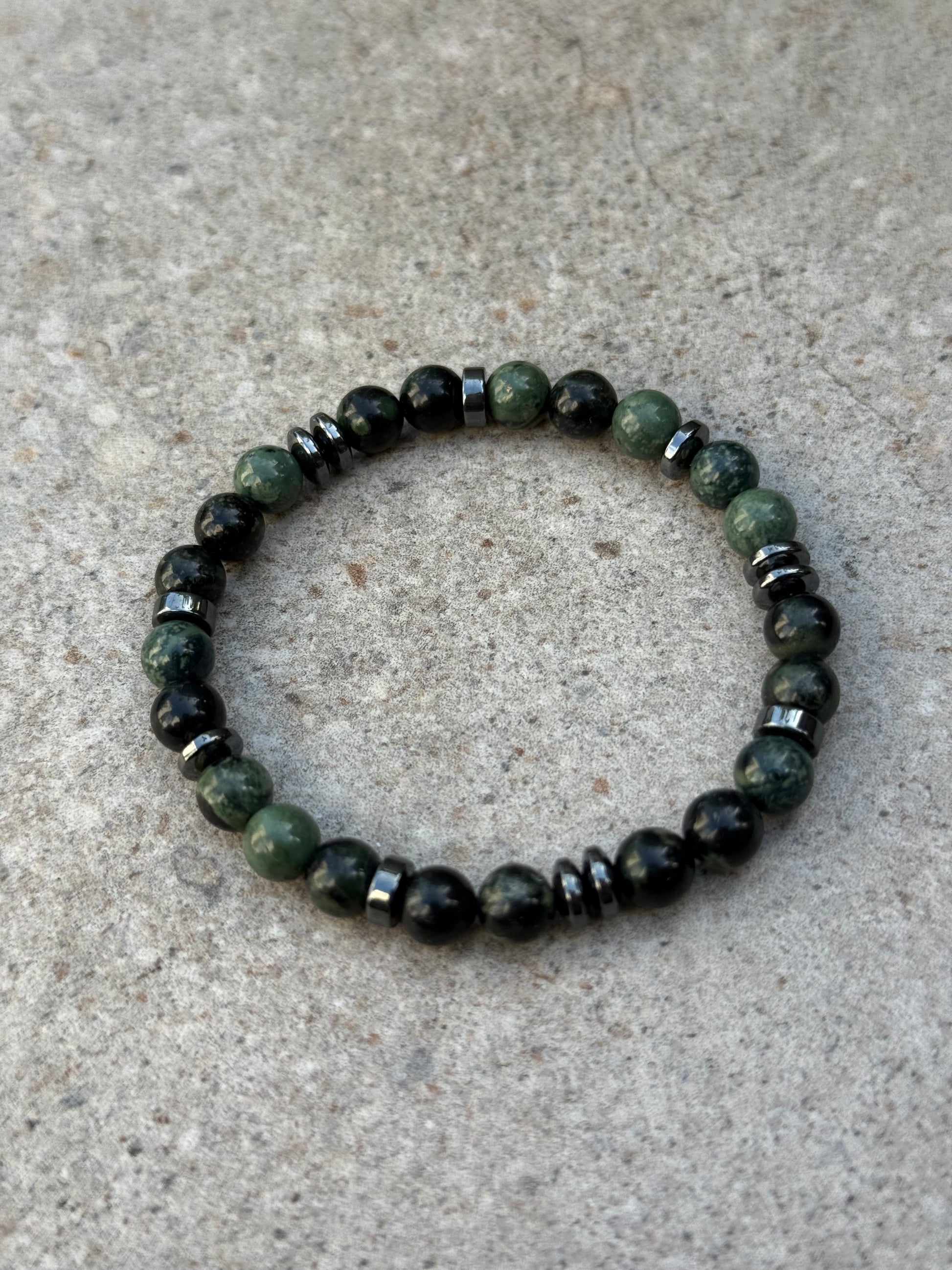 Grønne små rhyolittperler - inluma