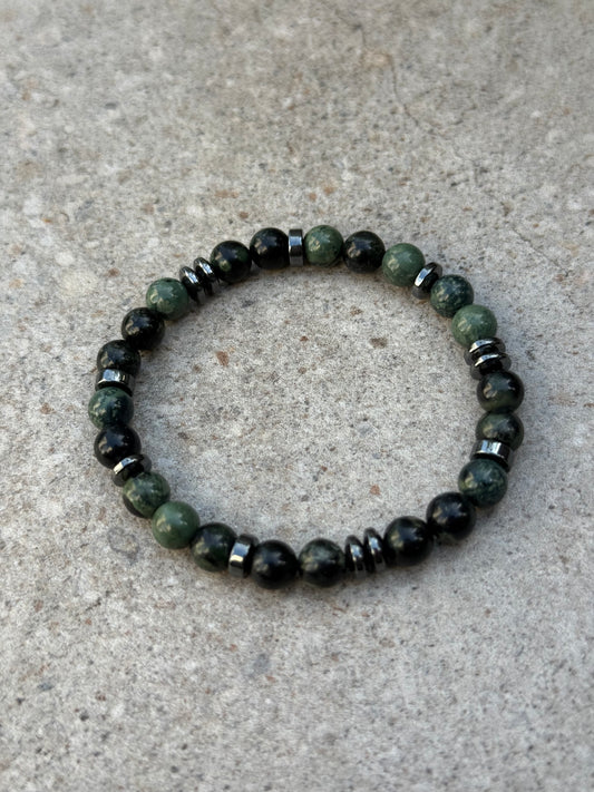 Grønne små rhyolittperler - inluma