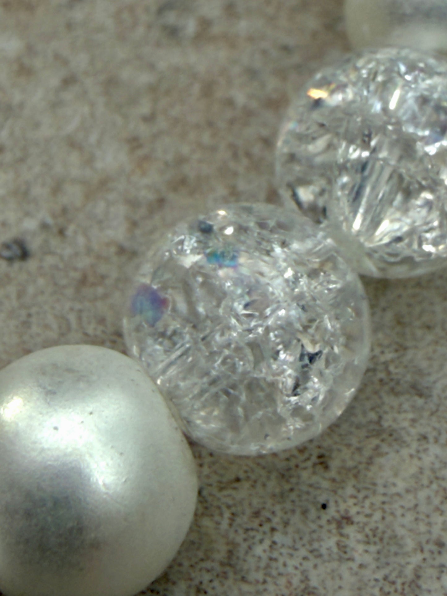 Armbånd sølv hematitt og kvarts - inluma